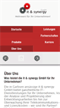 Mobile Screenshot of it-syn.de
